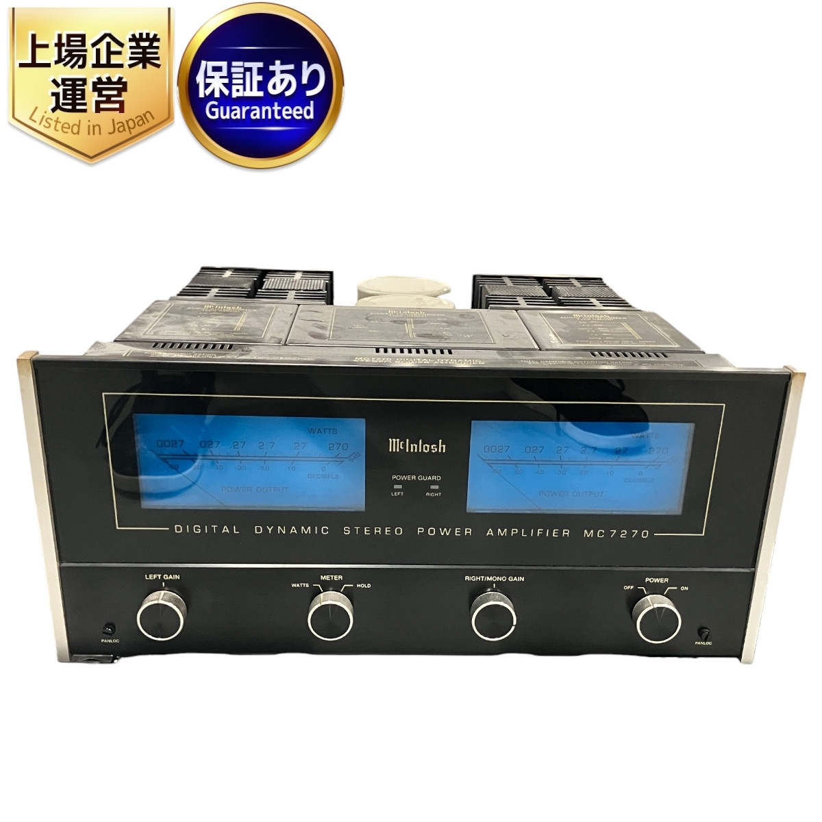 Yahoo!オークション -「mcintosh mc7270」(オーディオ機器) の Yahoo!オークション -「mcintosh mc7270」(オーディオ機器) の