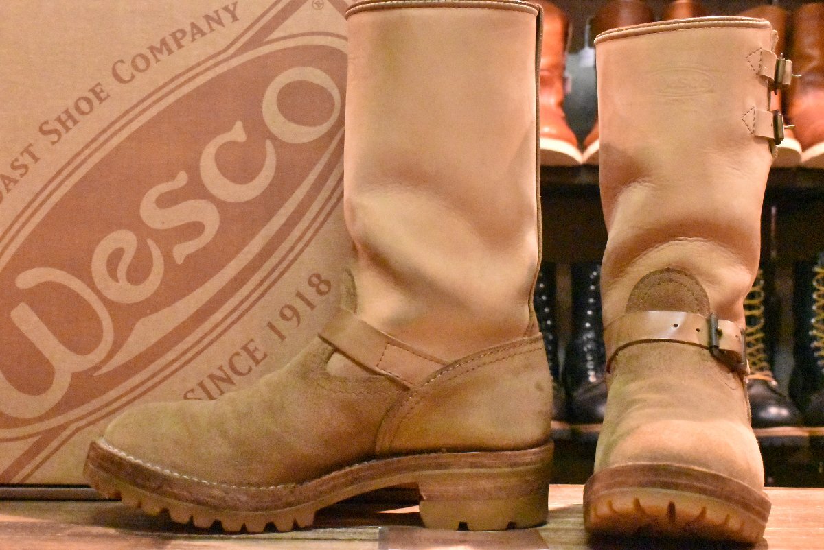 Yahoo!オークション -「wesco boss ラフアウト」(靴) (ウエスコ Yahoo!オークション -「wesco boss ラフアウト」(靴) (ウエスコ