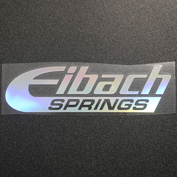 新品・未使用☆Eibach アイバッハ カッティングステッカー オーロラ 1枚 縦56mm×横201mm |切り文字|切文字|新品|送料無料|匿名配送