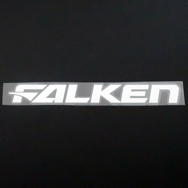 新品・未使用☆FALKEN ファルケン カッティングステッカー シルバー 1枚 縦21mm×横200mm |切り文字|切文字|新品|送料無料|匿名配送