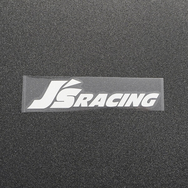 新品・未使用☆J's RACING ジェイズレーシング カッティングステッカー シルバー 1枚 縦34mm×横150mm 切り文字|切文字|新品|送料無料