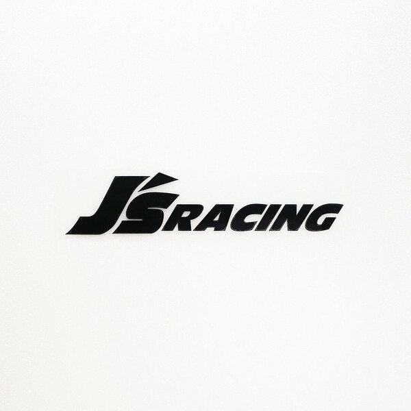 新品・未使用☆J's RACING ジェイズレーシング カッティングステッカー ブラック 1枚 縦34mm×横150mm 切り文字|切文字|新品|送料無料