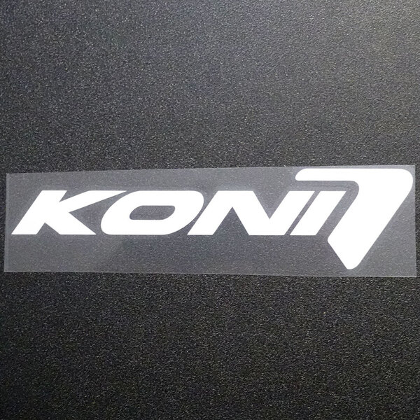 新品・未使用☆KONI コニ カッティングステッカー ホワイト 1枚 縦50mm×横201mm | 切り文字 | 切文字 | 新品 | 送料無料 | 匿名配送