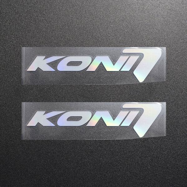 新品・未使用☆KONI コニ カッティングステッカー オーロラ 2枚 縦38mm×横150mm | 切り文字 | 切文字 | 新品 | 送料無料 | 匿名配送