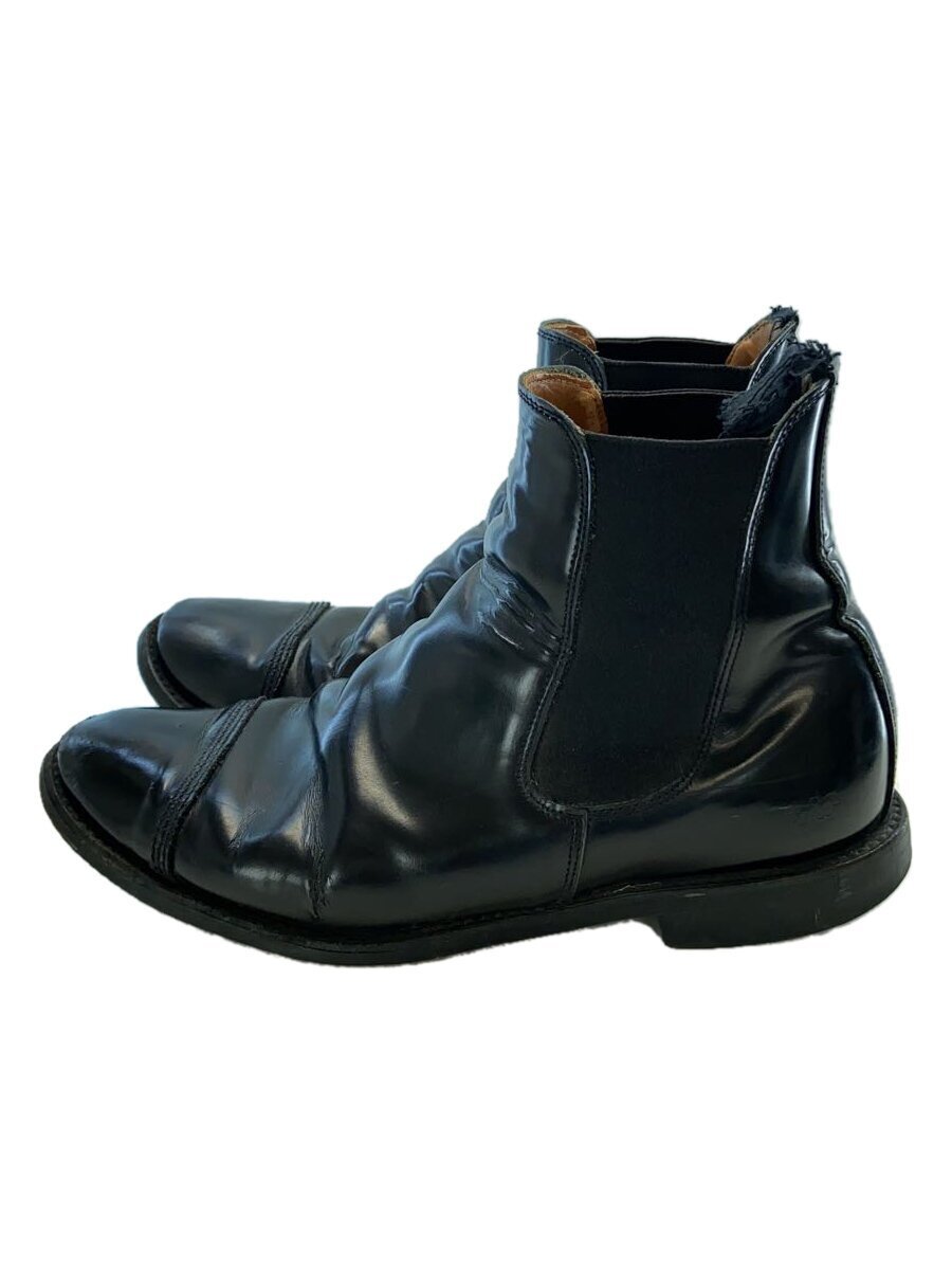 sanders ジョージブーツ 黒 UK7 1/2 26.5〜27cm