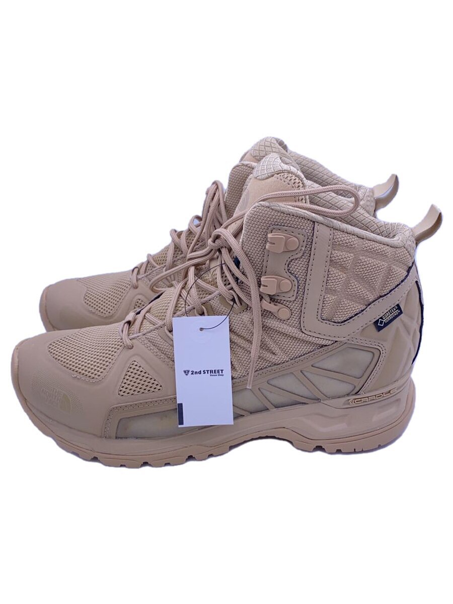 THE NORTH FACE◆ハイカットスニーカー/26.5cm/BEG/NF51624/ザノースフェイス