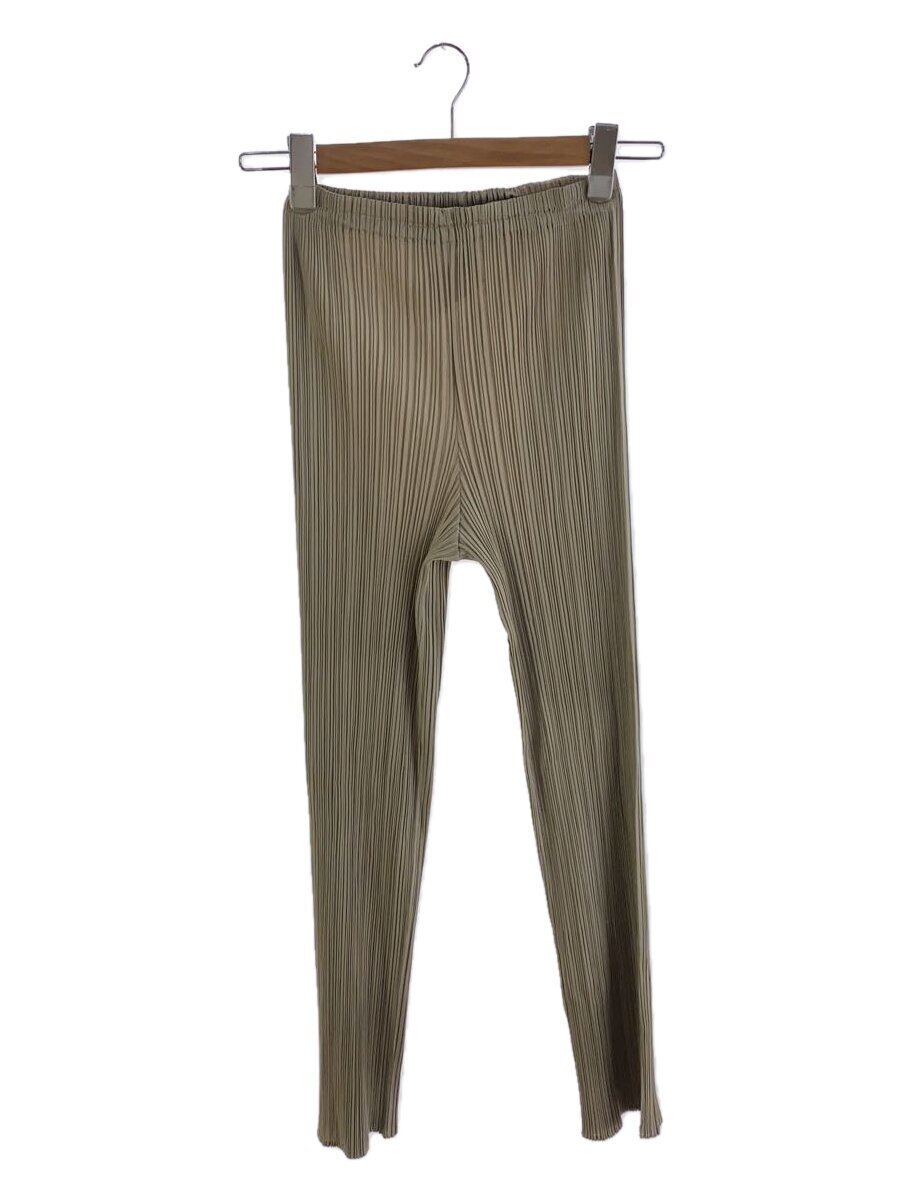PLEATS PLEASE ISSEY MIYAKE◆ボトム/3/ポリエステル/KHK/pp01-jf703//