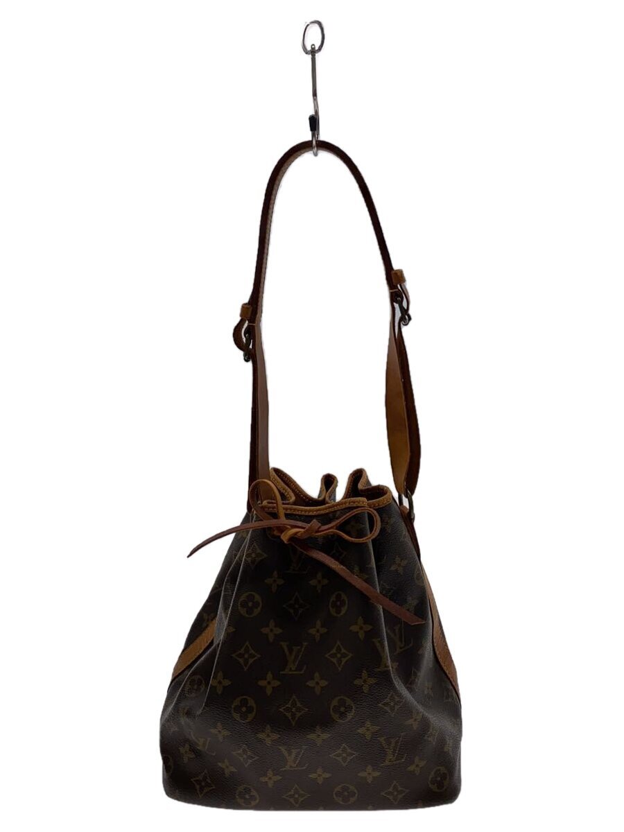 LOUIS VUITTON◆1)プチ・ノエ_モノグラム・キャンバス_BRW/PVC/BRW