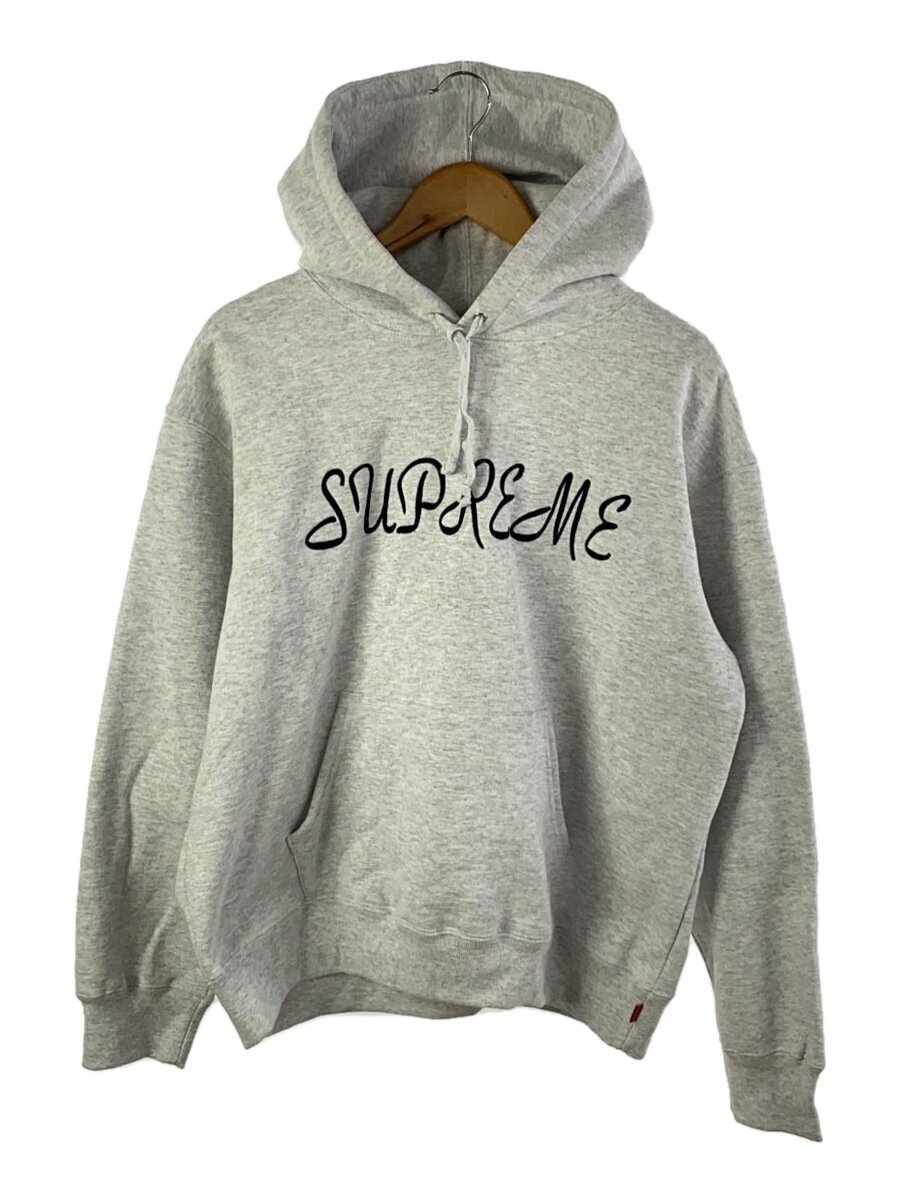Supreme◆パーカー/M/コットン/GRY