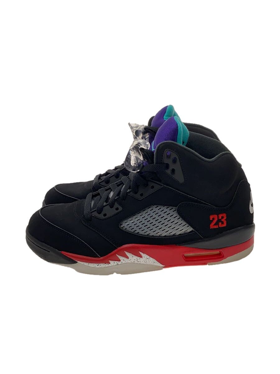 NIKE◆AIR JORDAN 5 RETRO_エアジョーダン 5 レトロ/28cm/BLK