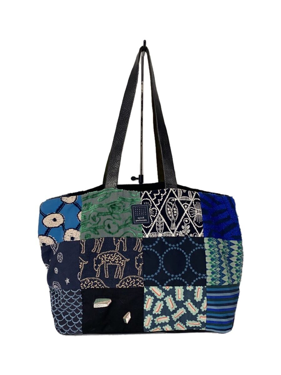 mina perhonen◆piece.bag/トートバッグ/コットン/マルチカラー/総柄/pi0001