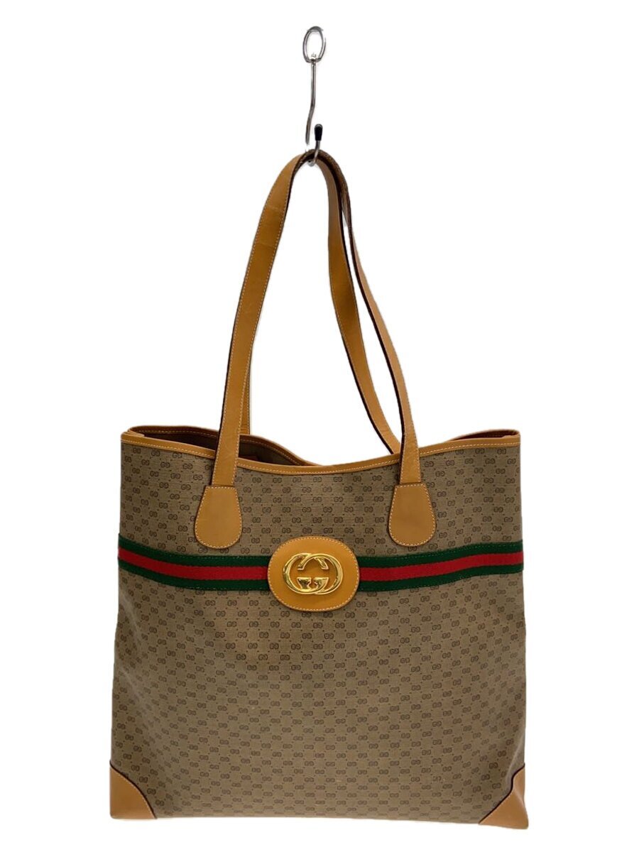 GUCCI◆トートバッグ/PVC/BRW/総柄/002・983・0174