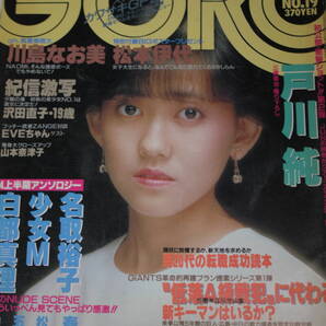 送料無料 GORO ゴロー 伊代/戸川 芸能人/女優/歌手/セクシー水着ビキニ本/昭和レトロ/当時物/アイドル雑誌/週刊プレイボーイ/明星/平凡