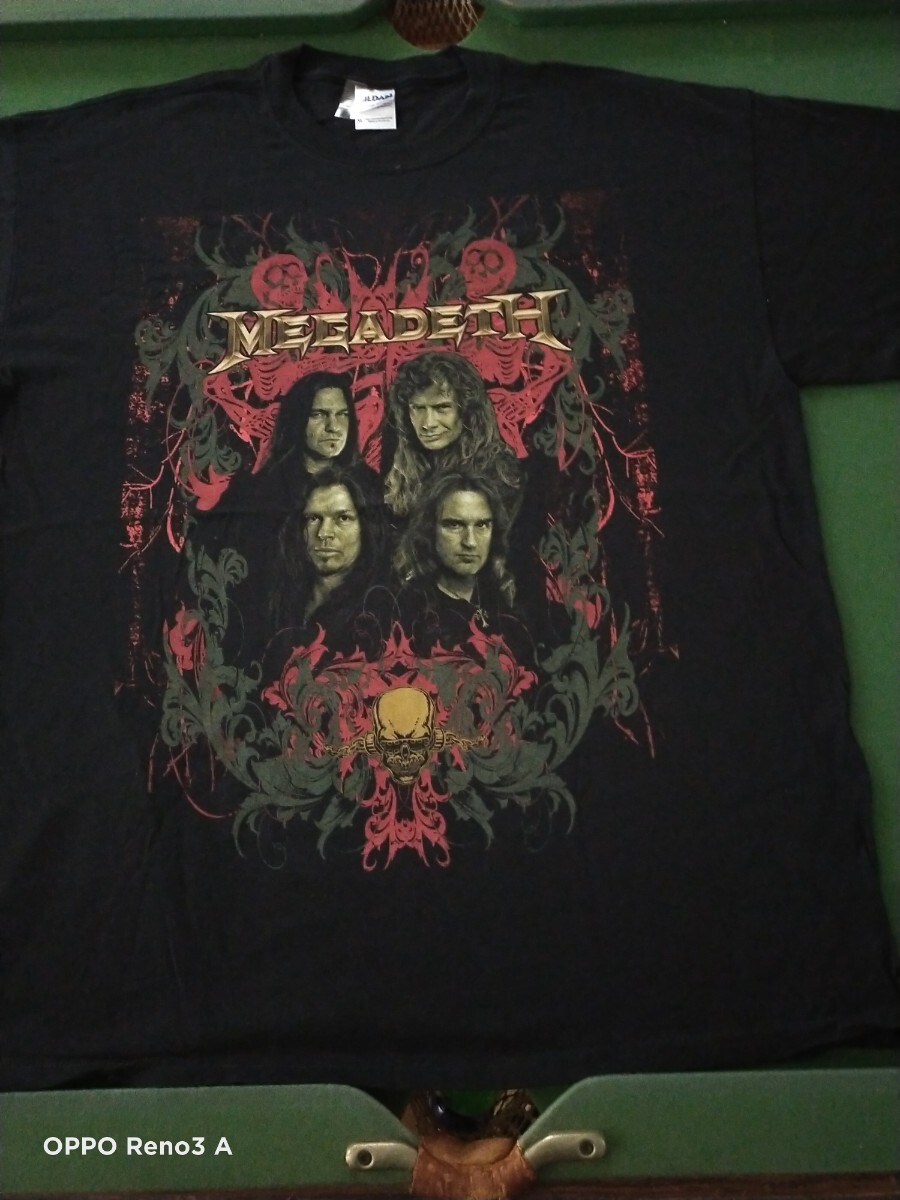 MEGADETH】ロックTシャツ メンズ バンドTシャツ メンズ MEGADETH