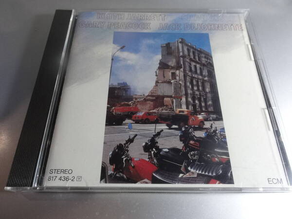 KEITH JARRETT GARY PEACOCK JACK DEJOHNETTE キースジャレットゲィリー・ピーコック ジャック・デショネット CHANGES 西ドイツ盤