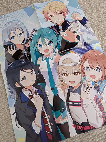 REBOOT ジミーサムP feat.初音ミク 巡音ルカ 非売品 ポスターの
