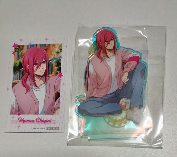 未開封 ブルーロック ブルロ GiGO gigo オーロラ アクリルスタンド アクスタ 千切豹馬 千切 豹馬 イラストカード
