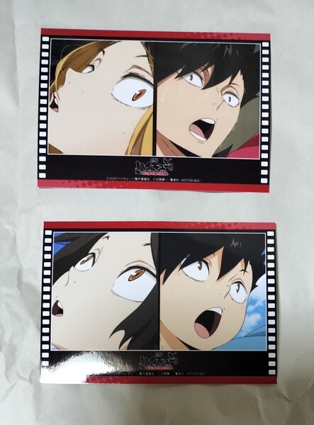 劇場版ハイキュー!! ゴミ捨て場の決戦 豪華版 アニメイト 特典 ブロマイド ハイキュー 音駒 黒尾鉄朗 黒尾 孤爪研磨 孤爪 研磨