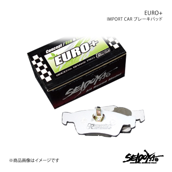 制動屋 セイドウヤ ブレーキパッド EURO+ リア BMW 1シリーズ UF20 05/10～07/2 SDY1037