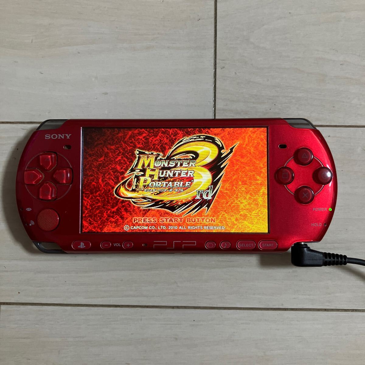 725【人気色美品】PSP3000バイブラントブルー SONY PSP-3000
