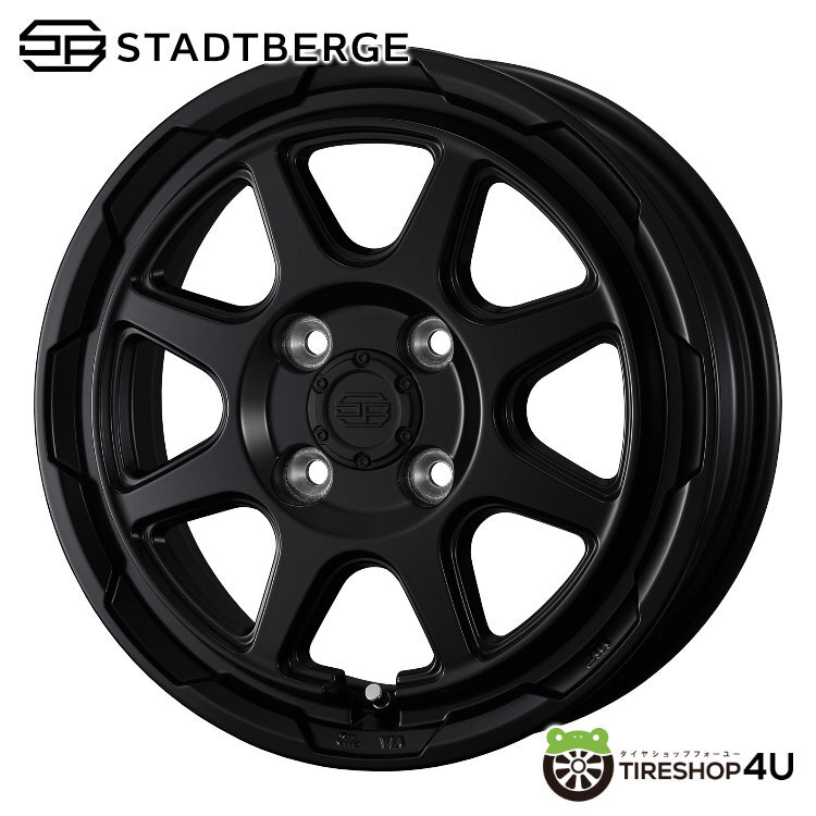 2023~2024年製 スタッドレス4本セット WEDS STADTBERGE 14x4.5J 4/100 +45 SMB YOKOHAMA iceGUARD7 iG70 165/60R14 ムーヴ N-BOX ラパン 2023~2024年製 スタッドレス4本セット WEDS STADTBERGE 14x4.5J 4/100 +45 SMB YOKOHAMA iceGUARD7 iG70 165/60R14 ムーヴ N-BOX ラパン