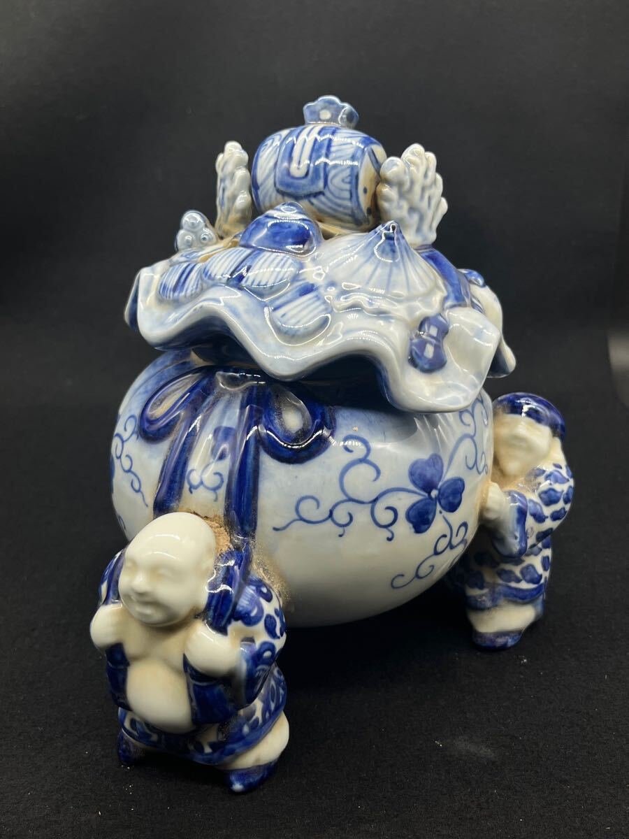 Yahoo!オークション -「中国 香炉」(染付) (骨董陶磁器一般)の Yahoo!オークション -「中国 香炉」(染付) (骨董陶磁器一般)の