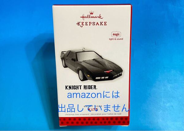 ★残り1個!! ★ナイトライダー K.I.T.T. ライティング&トーキング機能付き!!12年前2013年絶版★ホールマーク