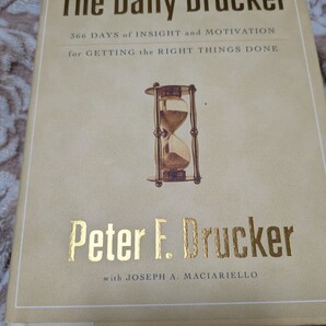 【再値下げ 一点限定匿名無料配送】洋書 『The Daily Drucker』 ピーター・F・ドラッカー著