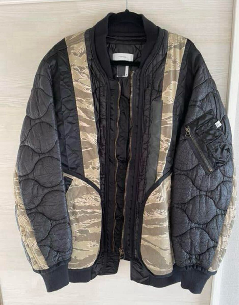 未使用 定価82500円 FACETASM MA-1 ブルゾン M 白 黒 - メルカリ