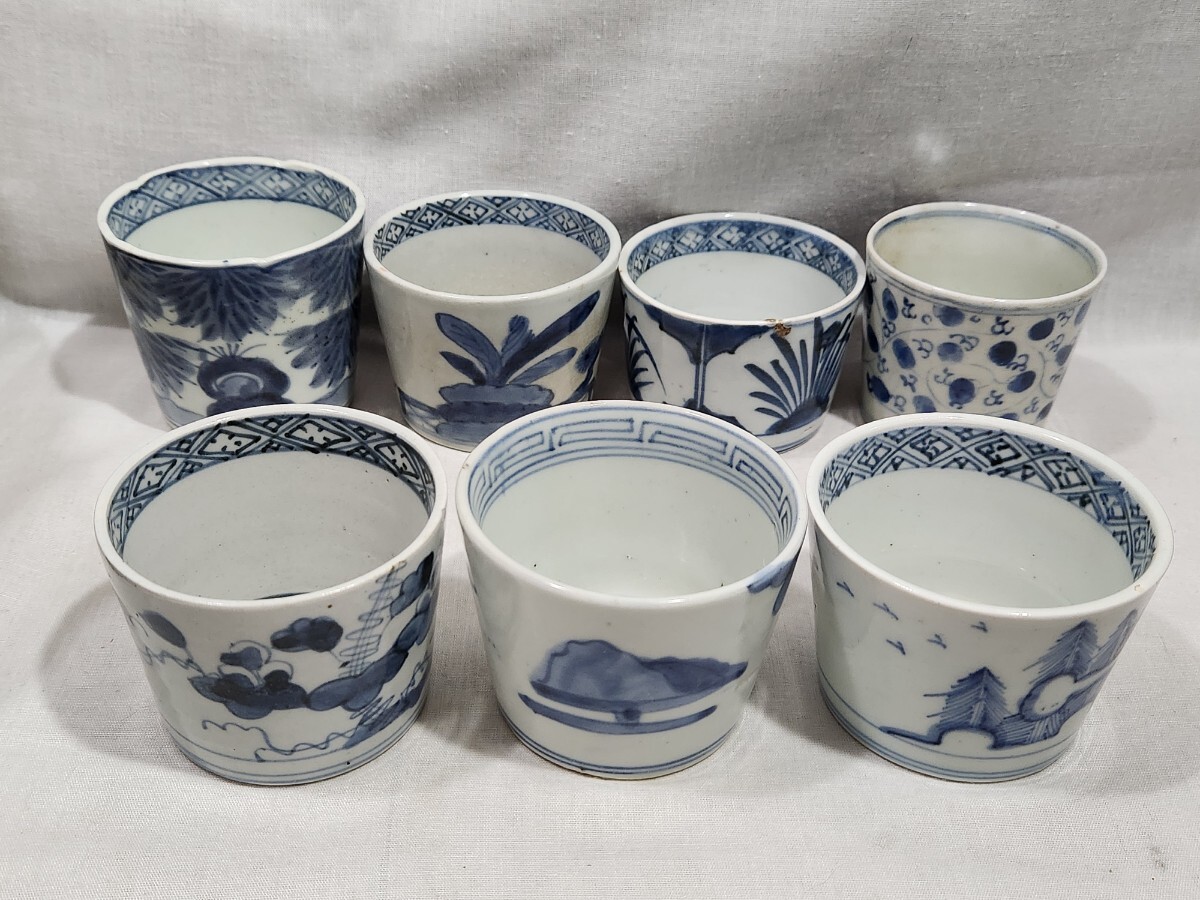 蕎麦猪口を楽しむ - 生活骨董と古布のアンティークショップ antique TANTRA