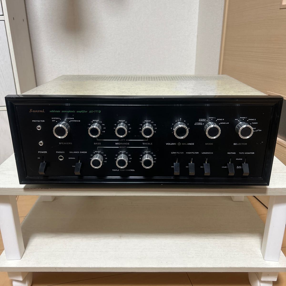 Yahoo!オークション -「sansui au 777」(アンプ) (オーディオ Yahoo!オークション -「sansui au 777」(アンプ) (オーディオ