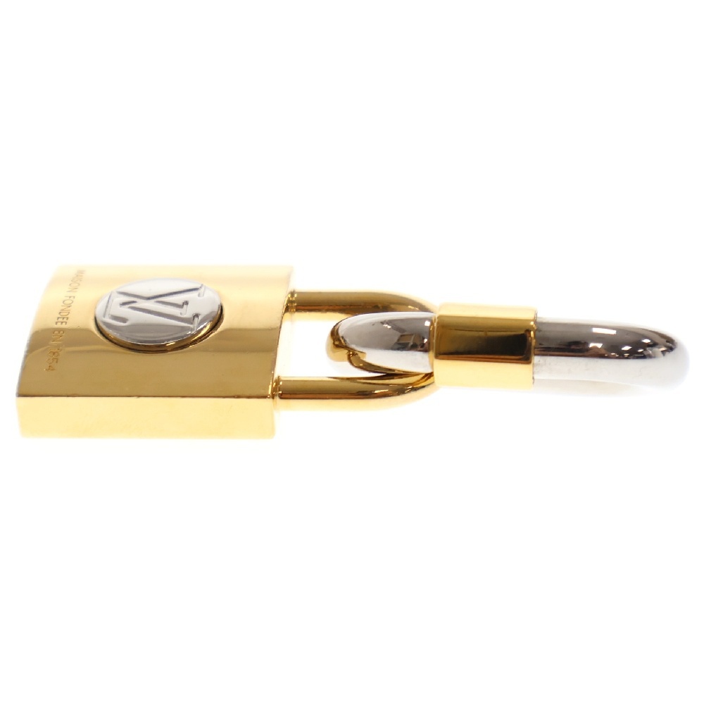 LOUIS VUITTON ルイヴィトン M00549 ポルト クレ LVパドロック キーホルダー ゴールド/シルバー LOUIS VUITTON ルイヴィトン M00549 ポルト クレ LVパドロック キーホルダー ゴールド/シルバー