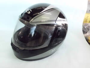 Продано Дешевые полное лицо M размер черный шлем Налог включен