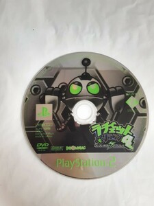 ☆ラチェット&クランク4☆ディスクのみ☆PlayStation2☆SONY☆ディスク裏引っ掻きキズあり☆ギリギリ銀河のギガバトル☆