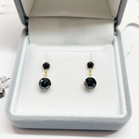 ［未使用］ブラックダイアモンドのピアス 2025年最新】Yahoo!オークション -ブラックダイヤモンドピアスの