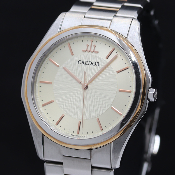 SEIKO セイコー クレドール シグノ クォーツ メンズ 腕時計 18K