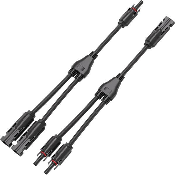 【送料無料】■mc4 並列 コネクタ 分岐 ソーラーパネル用 延長ケーブル(新品・未使用)