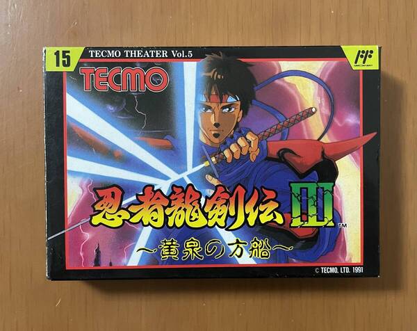 《美品》希少 FC 忍者龍剣伝Ⅲ 黄泉の方船 TECMO ファミコンソフト 箱説付き
