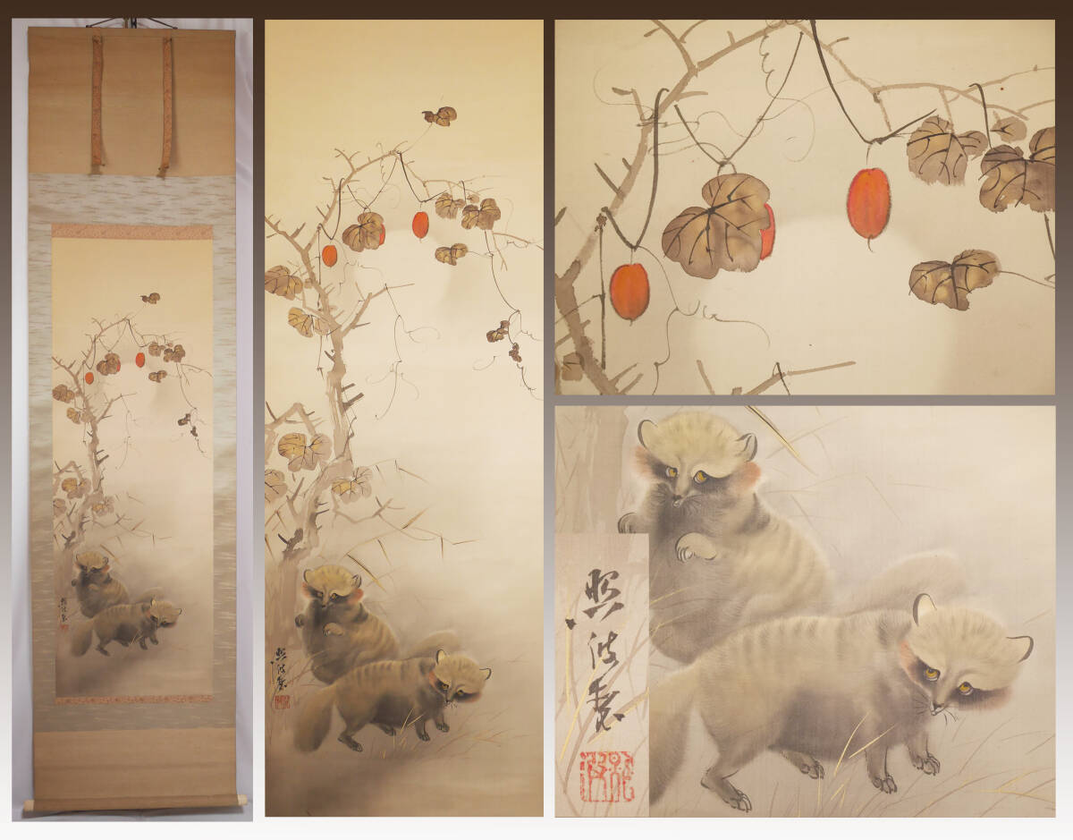 RYU様専用 掛け軸 たぬき 狸