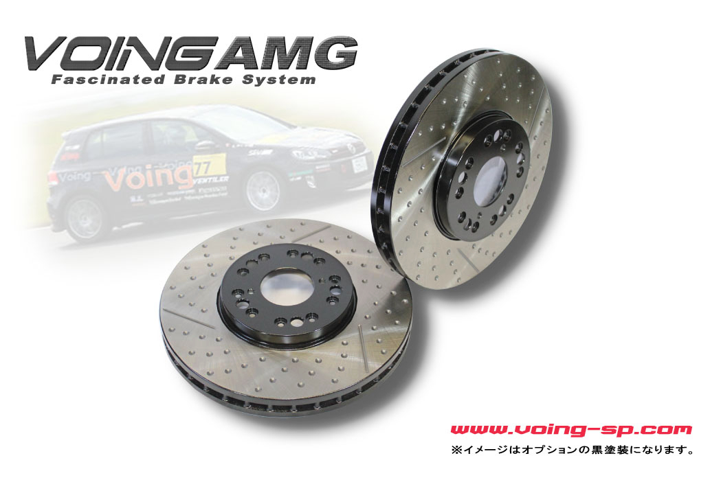 VOING AMG-type F10 (セダン) 535i FR35 10/03~17/02 フロント スリット ドリルド ブレーキローター