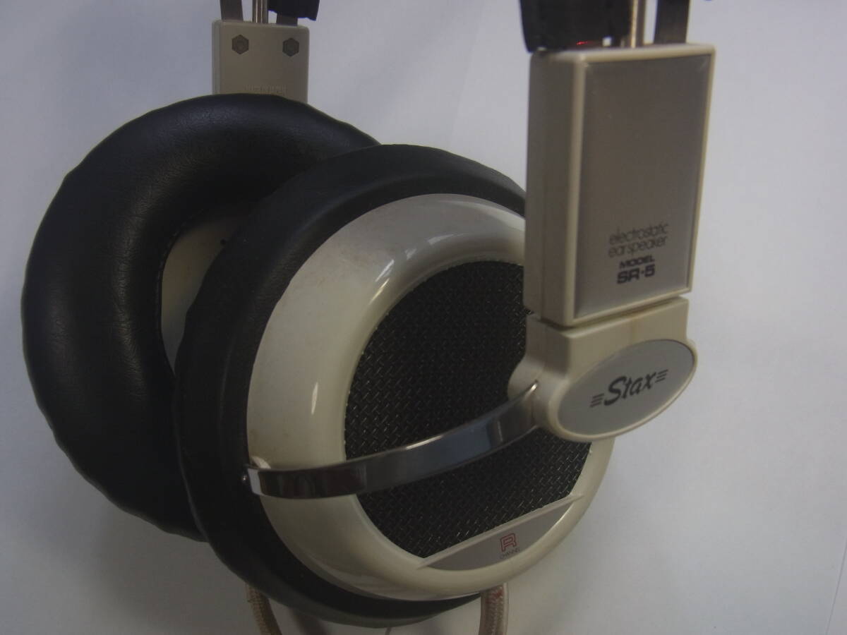 Yahoo!オークション -「stax sr-5」(スタックス) (ヘッドフォン Yahoo!オークション -「stax sr-5」(スタックス) (ヘッドフォン