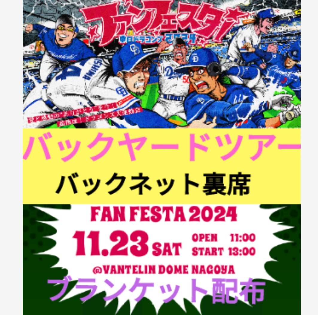 Yahoo!オークション - 11/23 中日ドラゴンズ ファンフェスタ