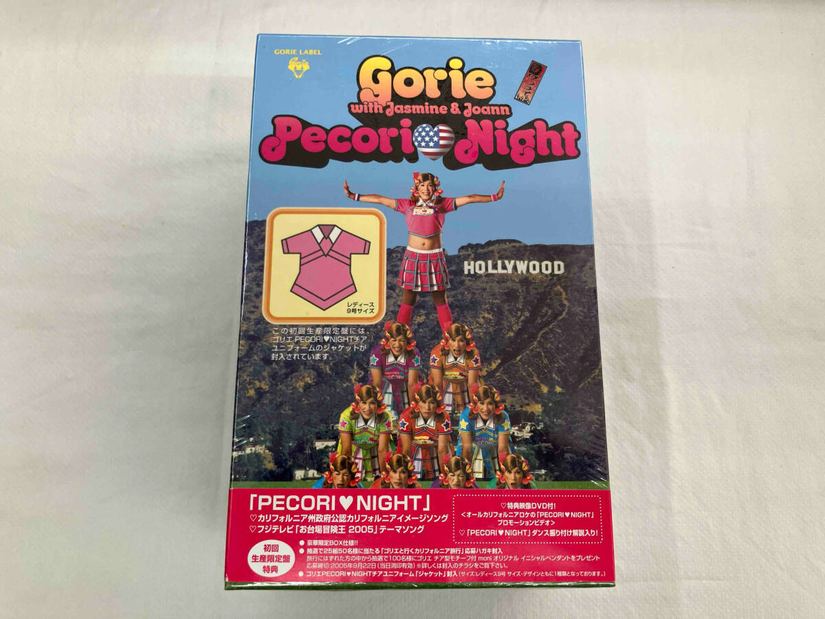Gorie with Jasmine & Joann/Pecori Night ［CD+DVD+チア
