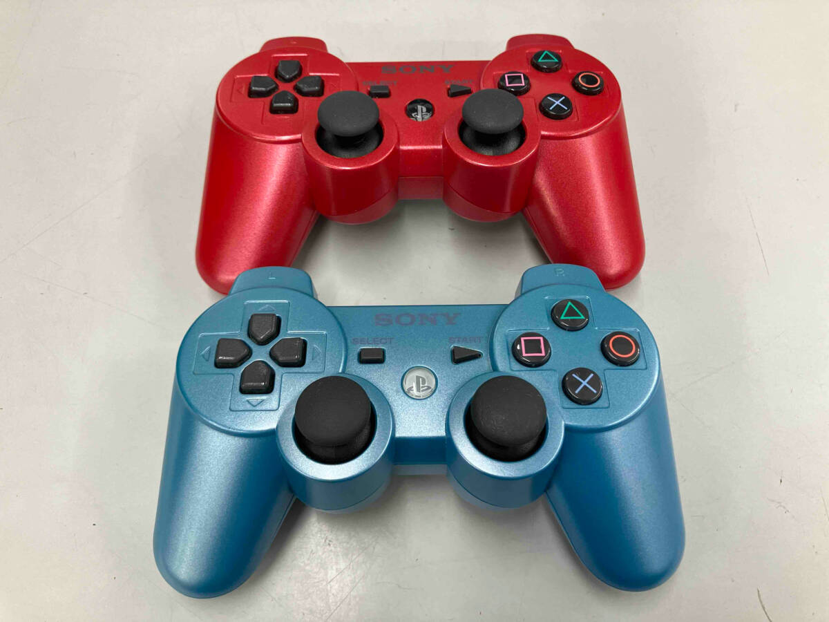 ジャンク品】PlayStation 3 コントローラー2個付き - メルカリ