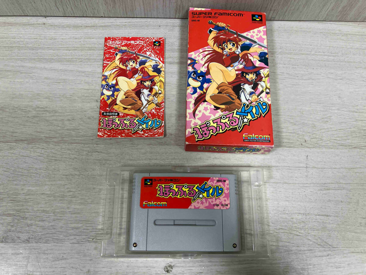 【未使用品】ぽっぷるメイル スーパーファミコンソフト ぽっぷるメイル｜スーパーファミコン (SFC)｜日本ファルコム