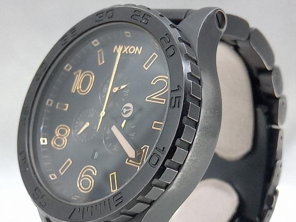NIXON - 稼働品 NIXON ニクソン 腕時計 シルバー文字盤 クォーツ