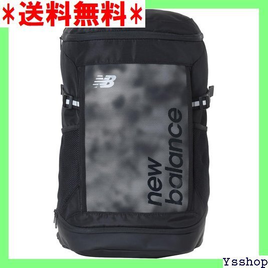 ☆送料無料 ニューバランス リュック トップローディングバックパッ はっ水 黒 シューズ収納 軽量 PC収納 A4収納可能 28