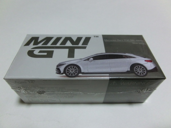 MINI GT 1/64 メルセデス ベンツ EQS 580 4MATIC シルバーメタリック MGT00508-R 新品