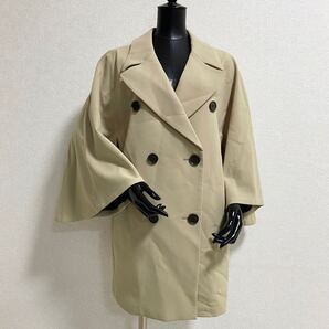 スマートピンク ボンディング ワイドシルエットストレッチコート