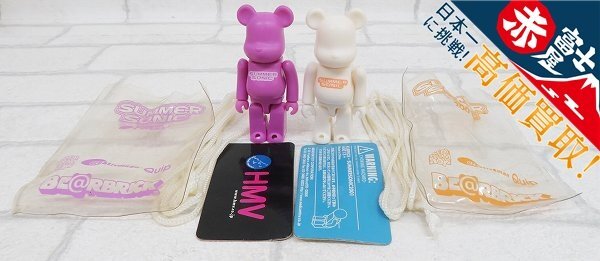 MEDICOM TOY - HMV 会場限定 SUMMER SONIC 100%ベアブリック2種